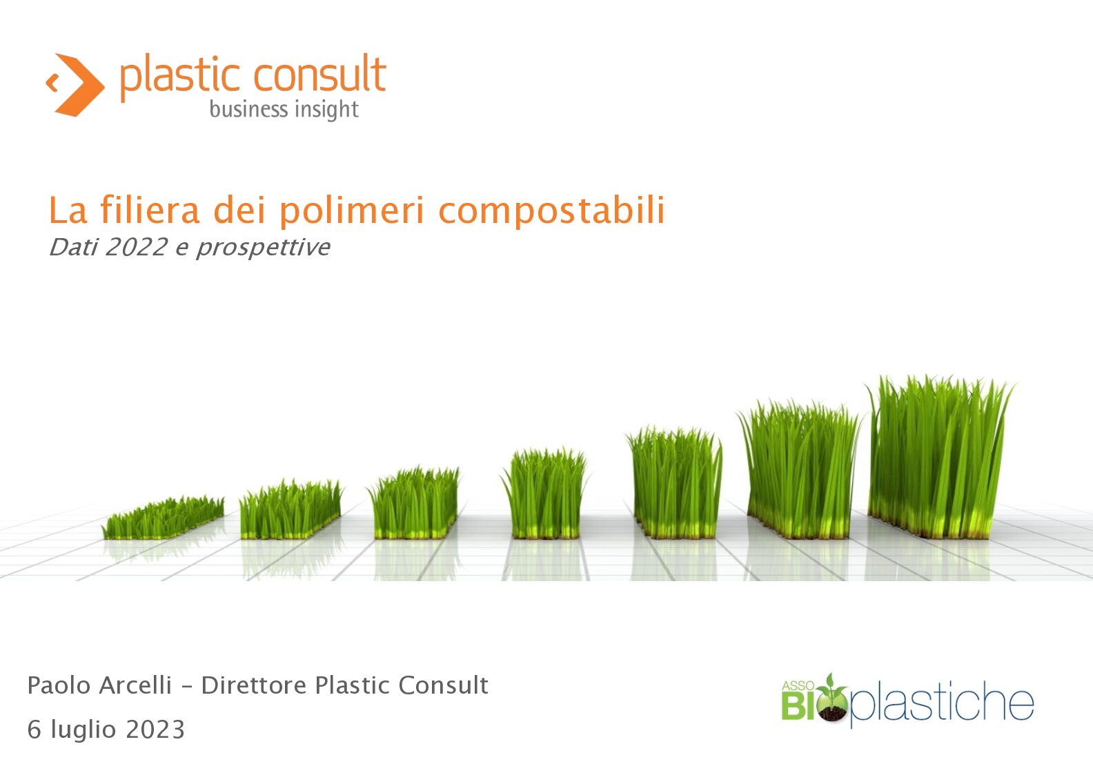 Plastic Consult for Assobioplastics - The compostable polymer supply chain - Data 2023